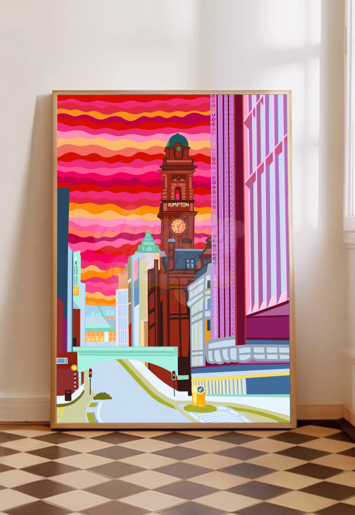 Manchester Oxford Road Print
