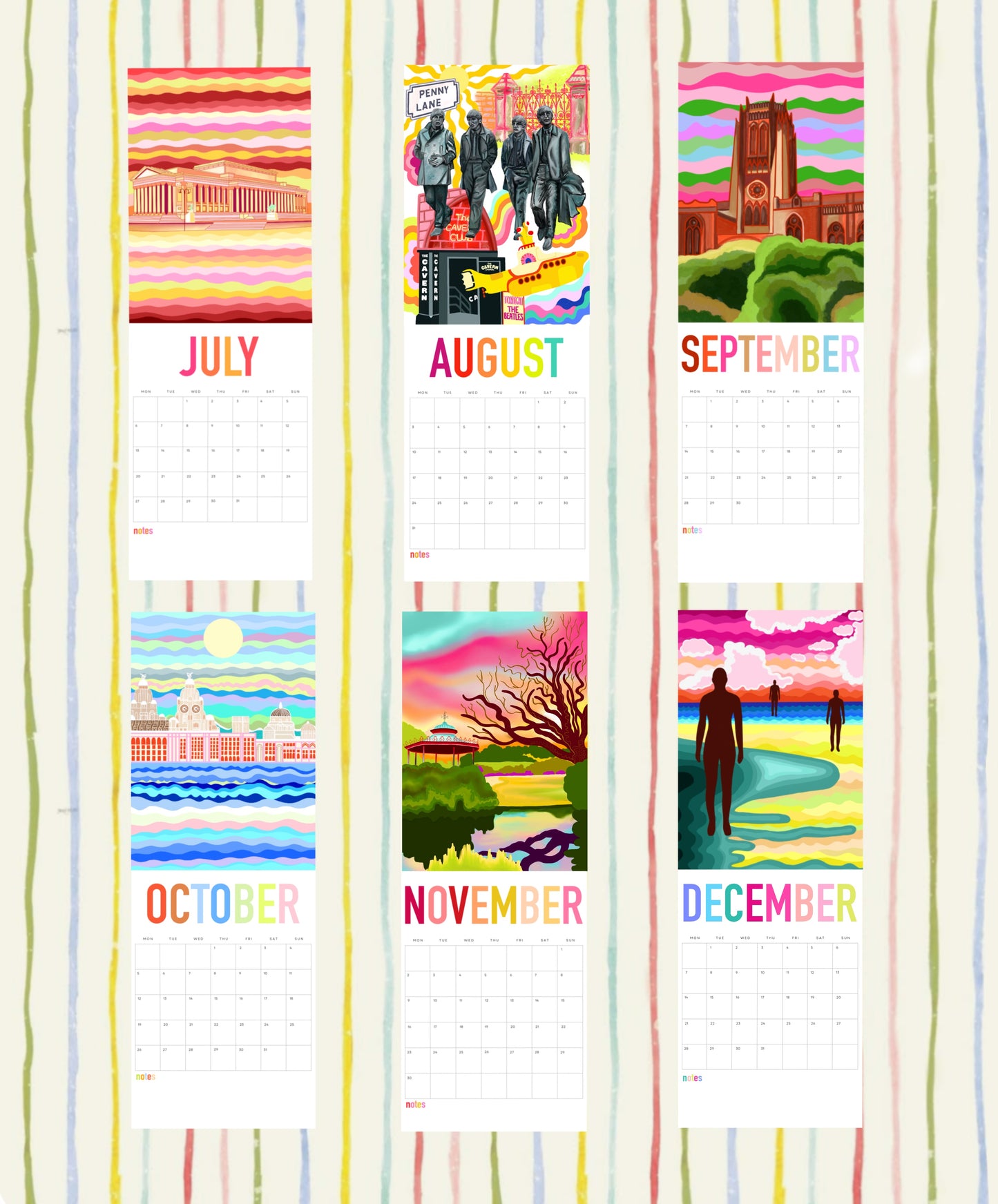 Liverpool 2026 Wall Calendar