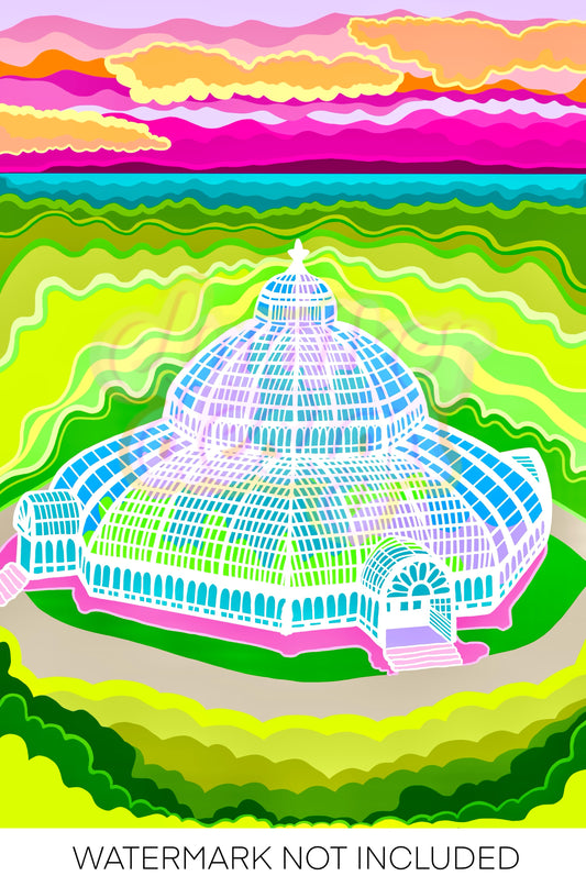 Liverpool Sefton Park Palm House Print
