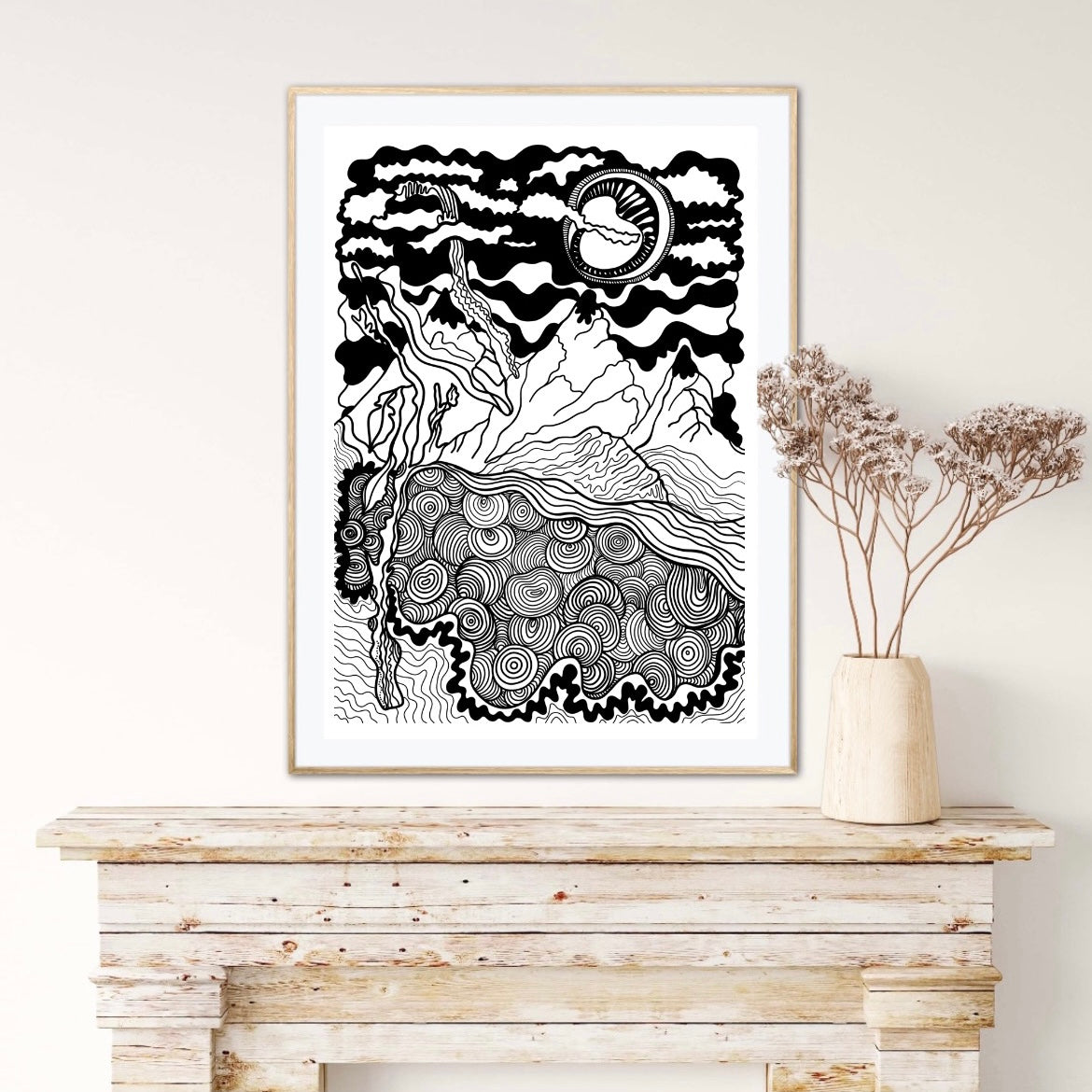 Monochrome No4 Print