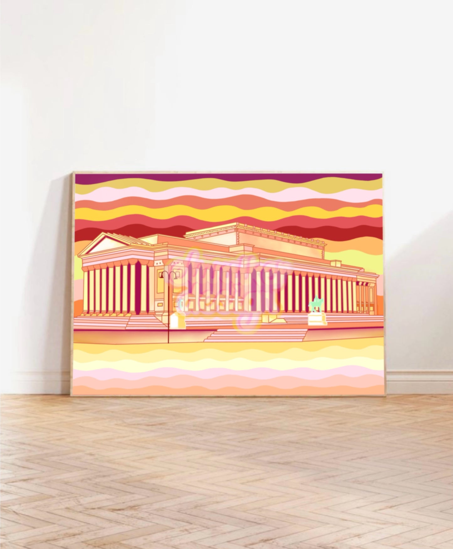 Liverpool St George’s Hall Print