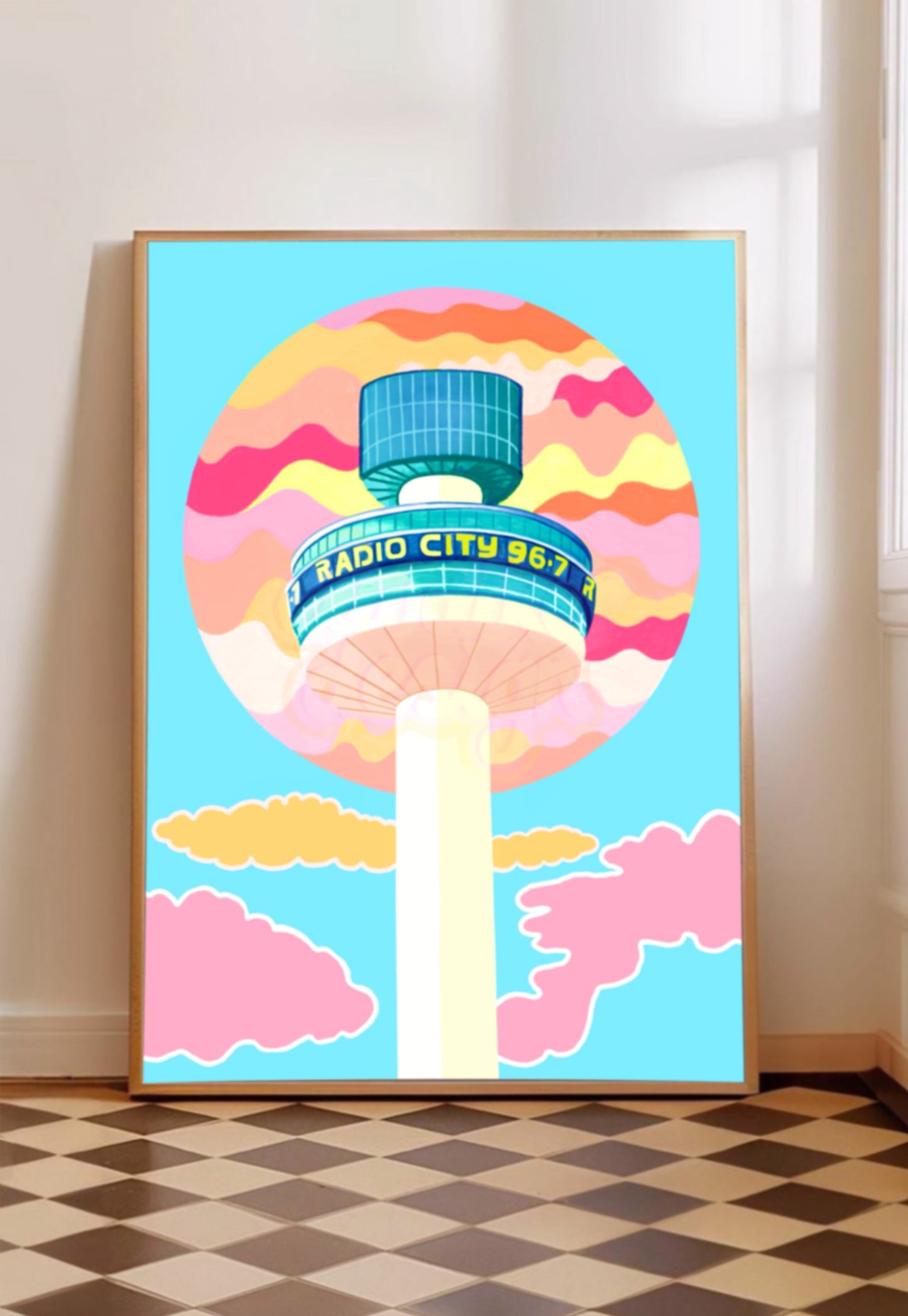 Liverpool Radio City Tower Print