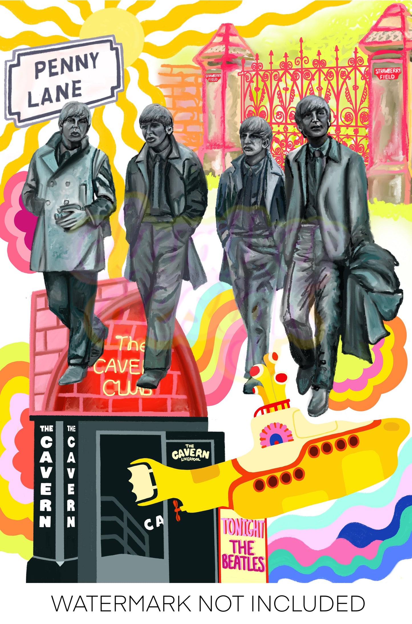 The Beatles Print