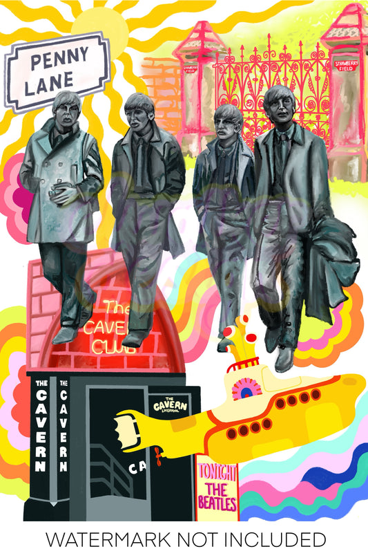 The Beatles Print
