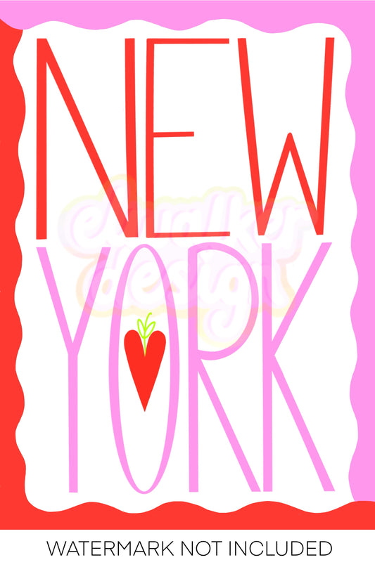 ‘New York’ Print