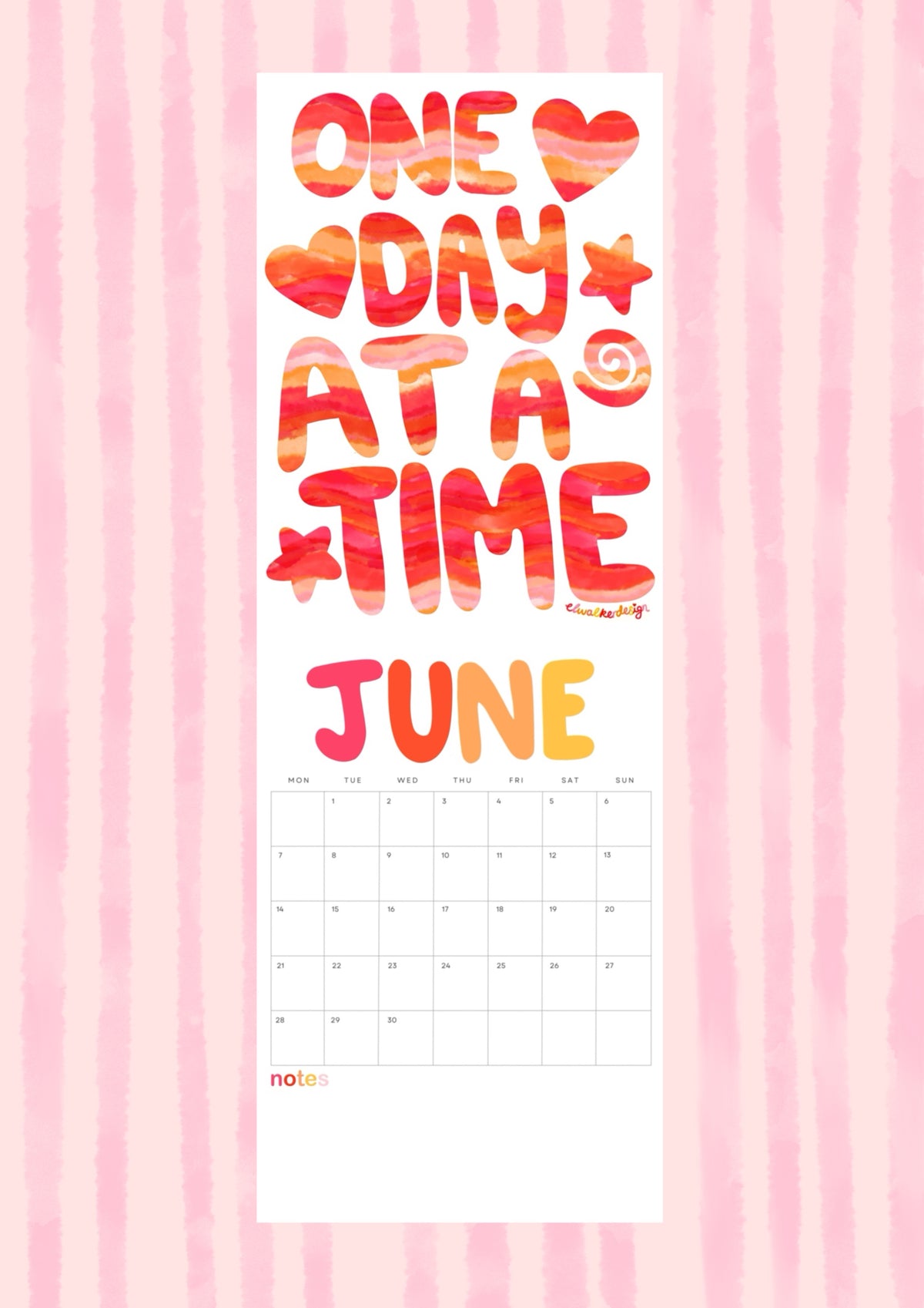 What If It All Works Out In 2027 Wall Calendar