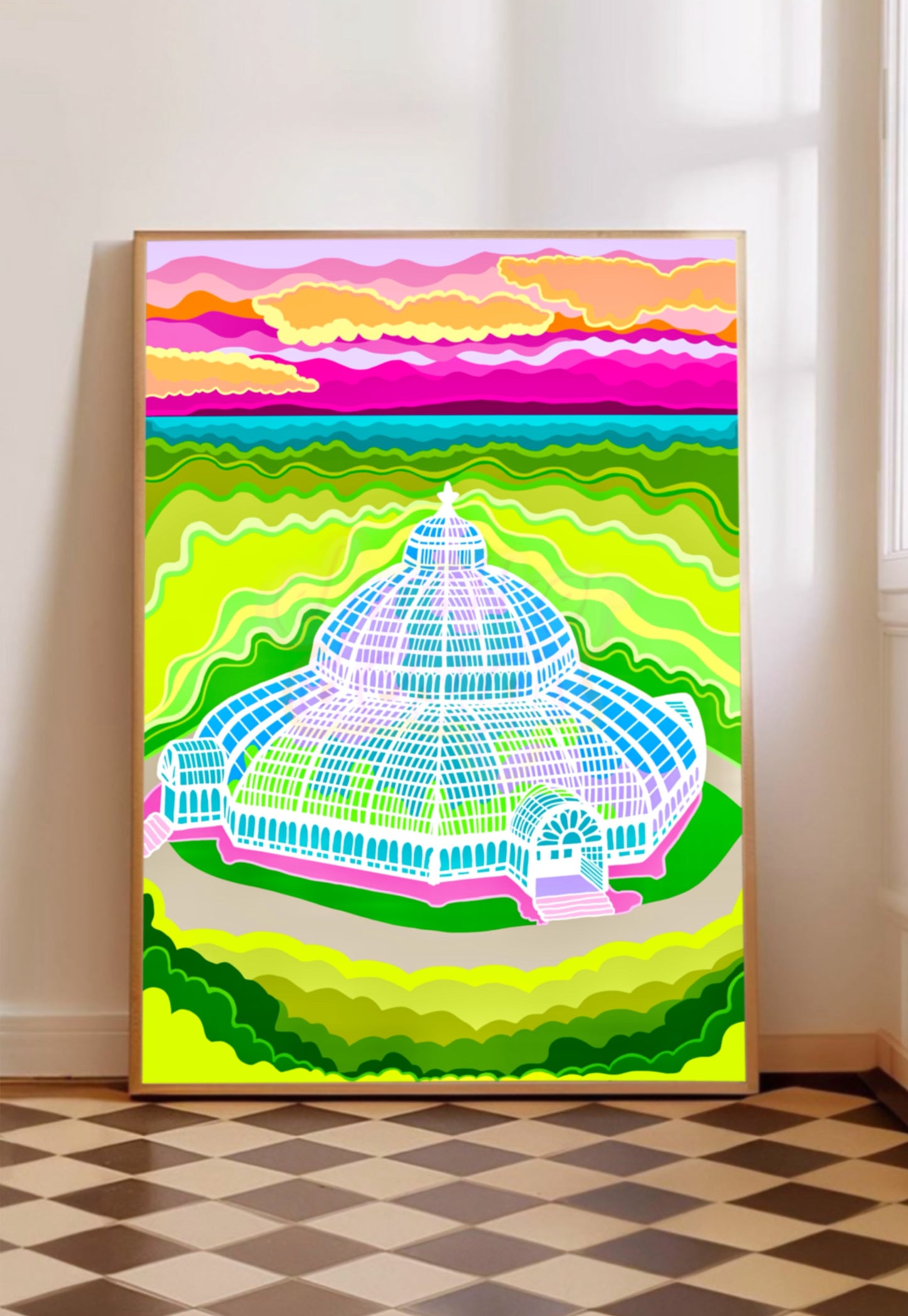 Liverpool Sefton Park Palm House Print