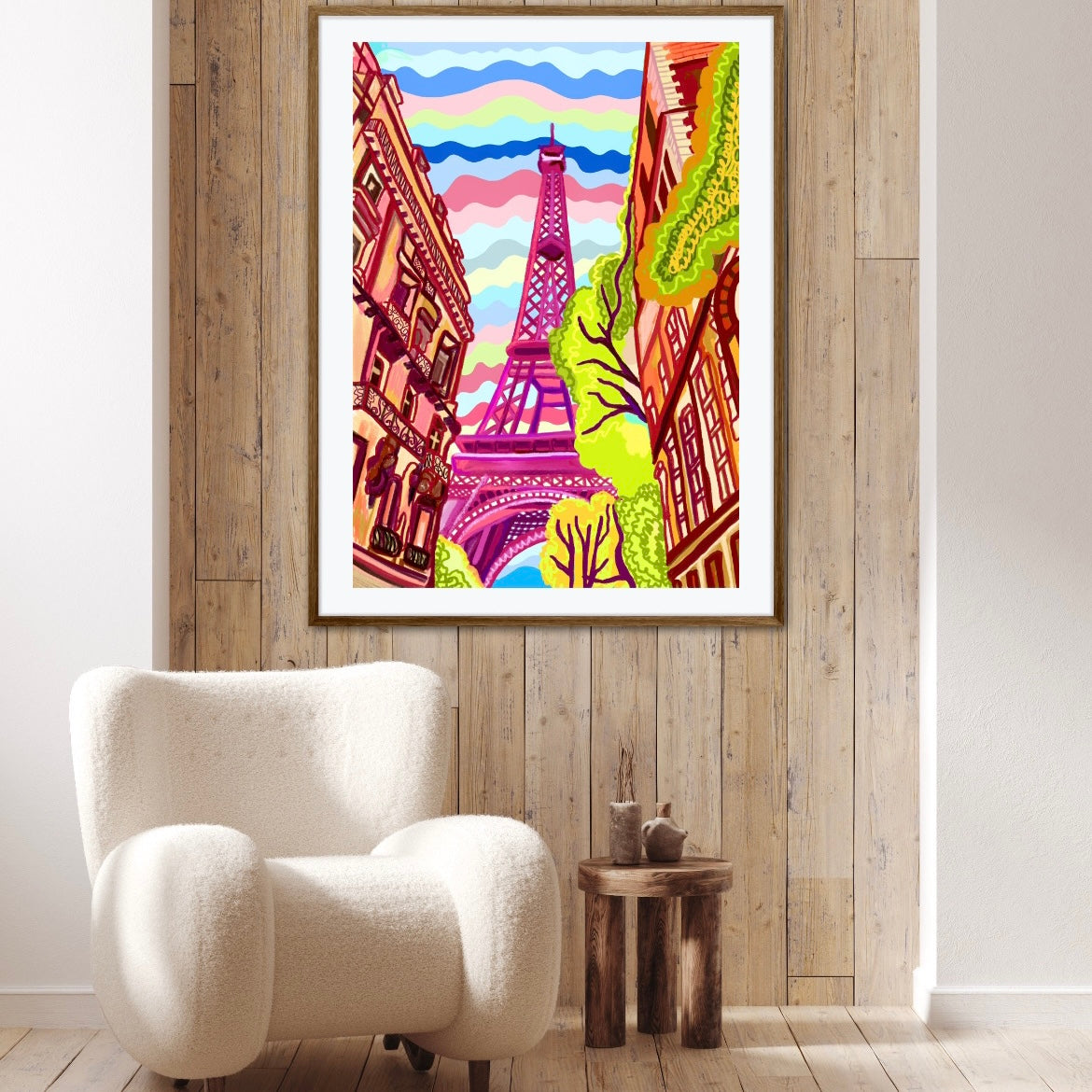 Paris Eiffel Tower Print