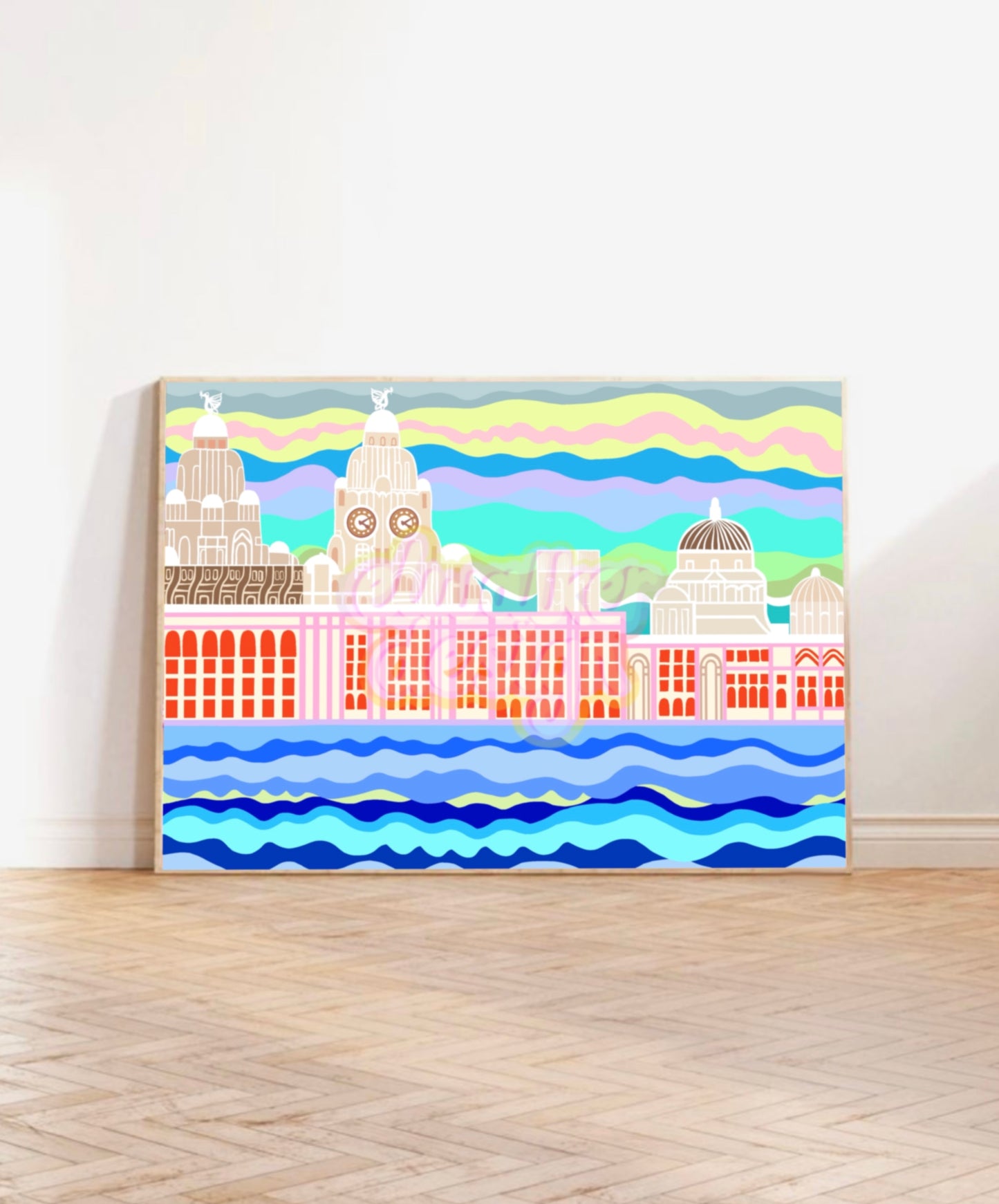 Liverpool Three Graces Print