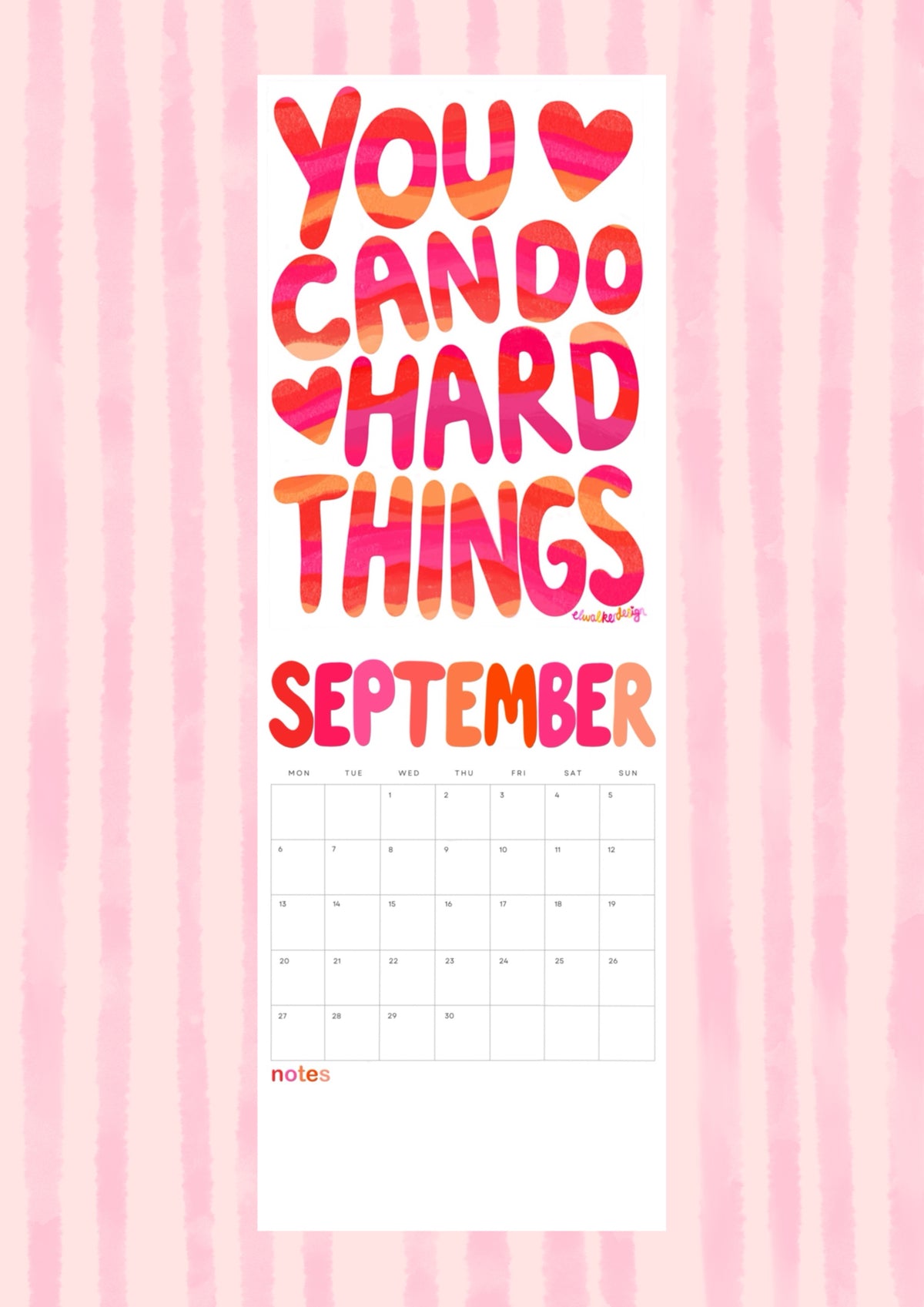 What If It All Works Out In 2027 Wall Calendar