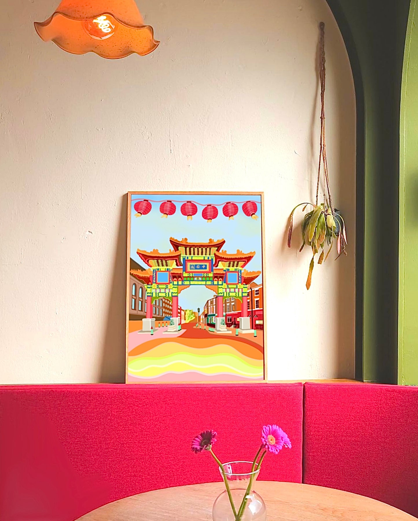 Liverpool China Town Print