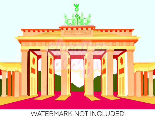 Berlin Brandenburg Gate Print