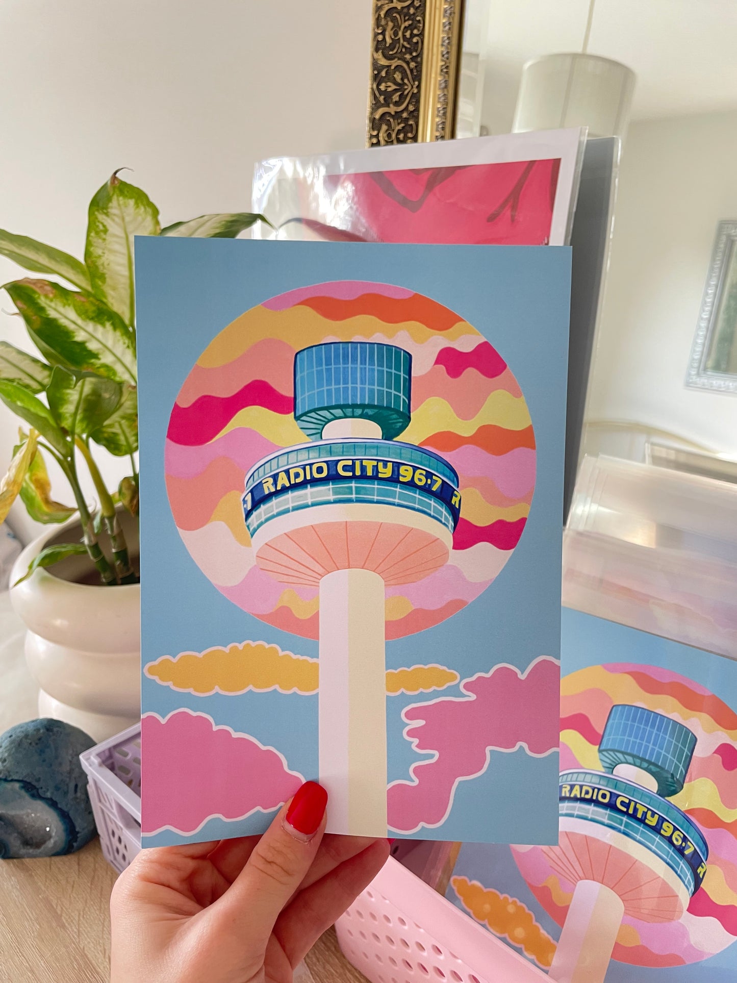 Liverpool Radio City Tower Print