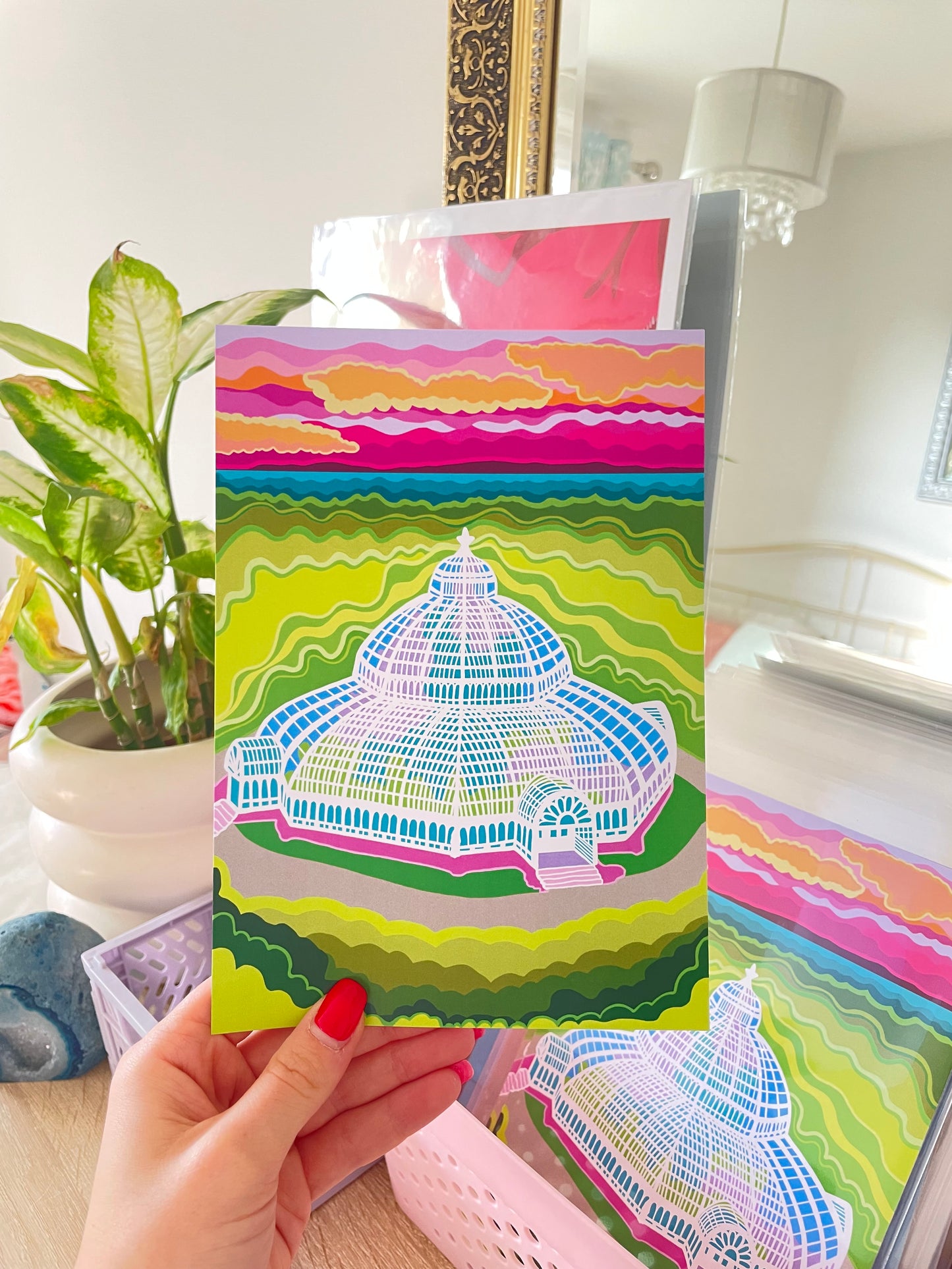 Liverpool Sefton Park Palm House Print