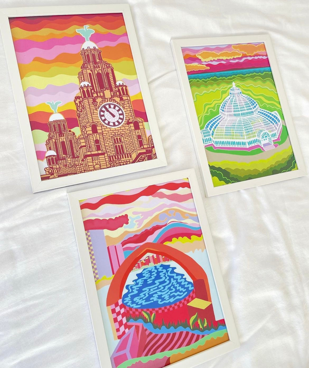 Liverpool Liver Building Print